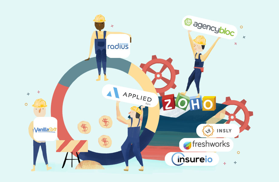 🖱 8 Best CRM Software Platforms for Insurance Agents Hourly, Inc.